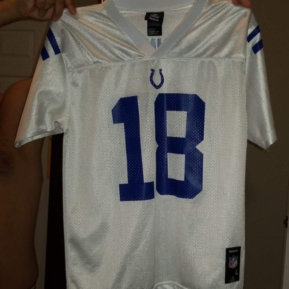 Peyton manning colts never worn Jersey